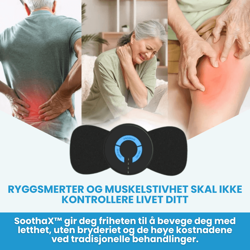 SoothaX™ - Multifunksjonell Massasjenhet for Restitusjon og Avslapning (1+1 GRATIS)