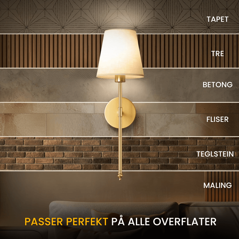 Trådløse Vegglamper - Tidløs Eleganse for Hvert Rom