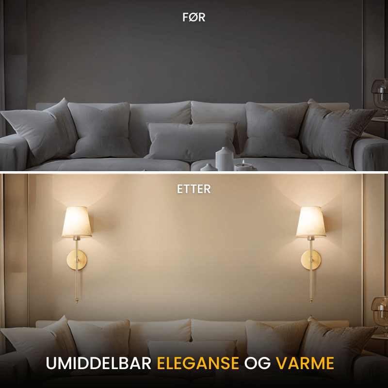Trådløse Vegglamper - Tidløs Eleganse for Hvert Rom