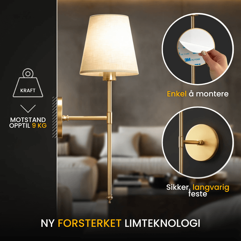 Trådløse Vegglamper - Tidløs Eleganse for Hvert Rom
