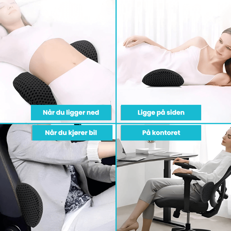 BackComfort™ - Ergonomisk Korsryggpute