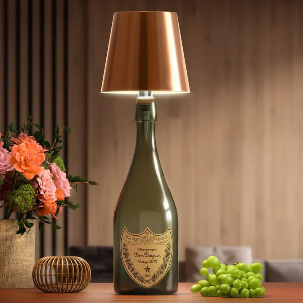 BottleGlow™ - Trådløs og Oppladbar LED-flaskelampe