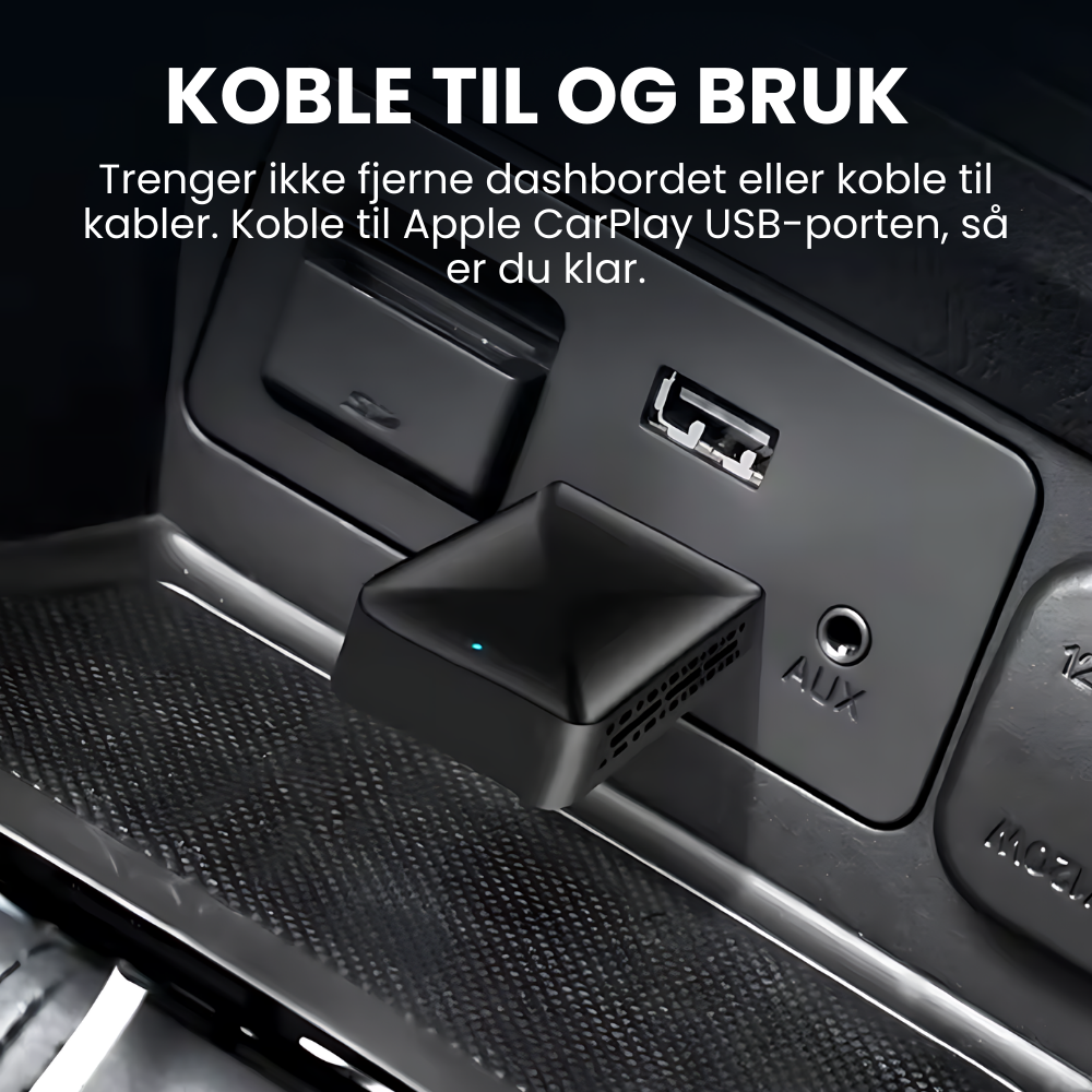 CarLink™ - Trådløs CarPlay & Android Auto