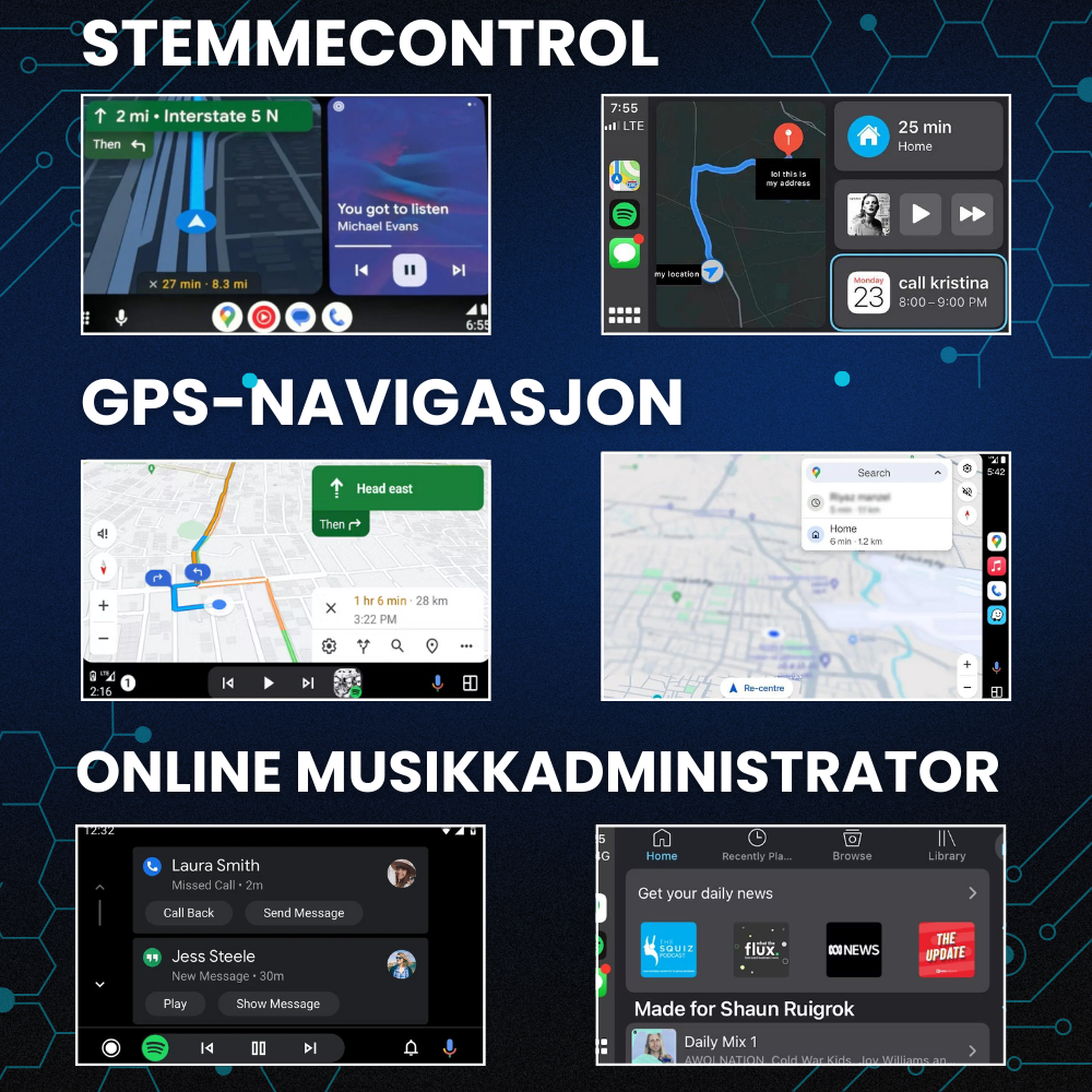 CarLink™ - Trådløs CarPlay & Android Auto