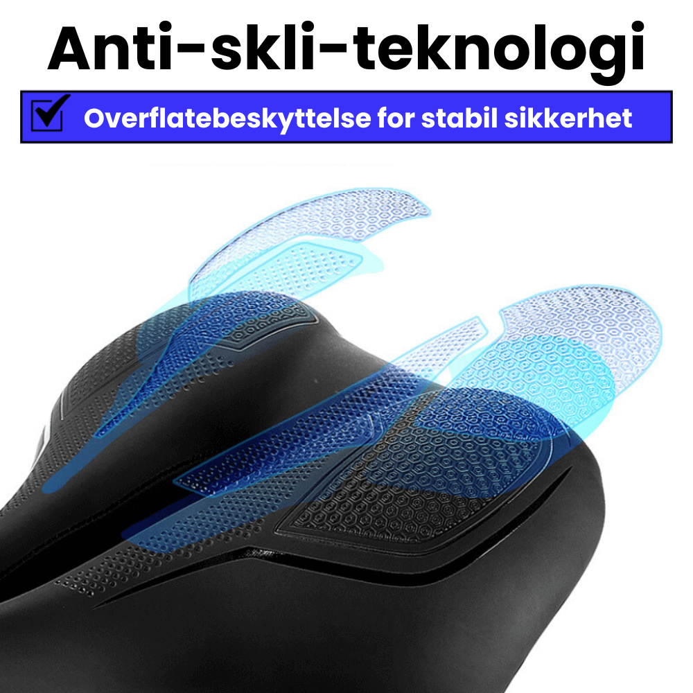 ComfortRide™ – Støtabsorberende Gelsal
