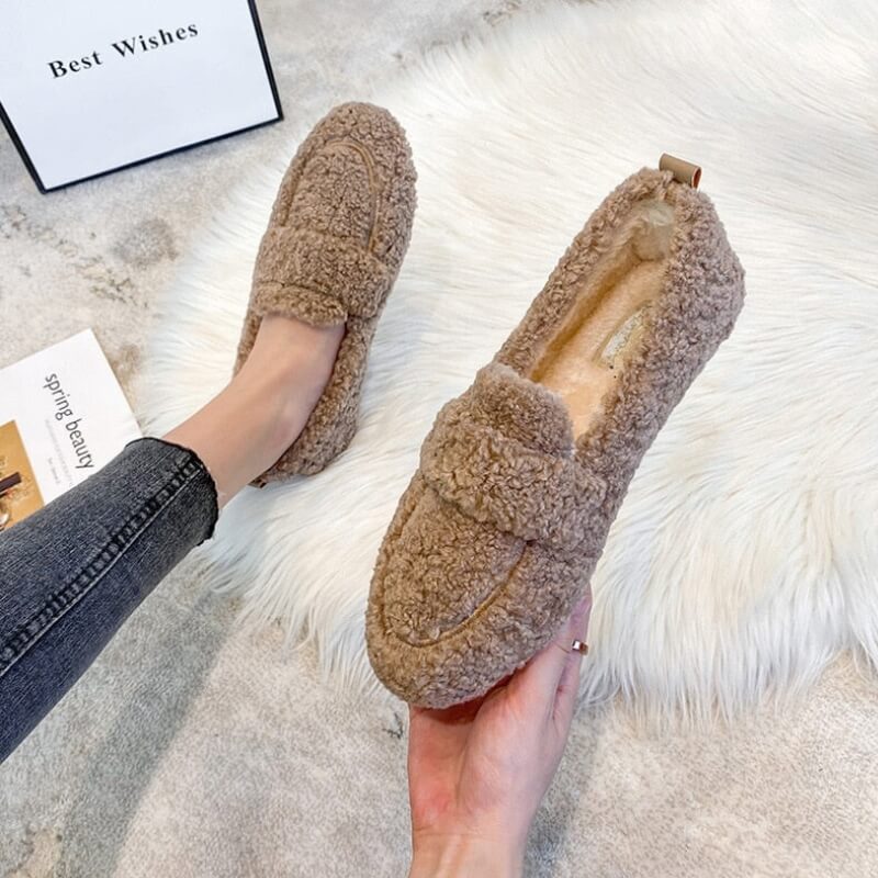 CozyLoafers™ - Varme Plysjtøfler