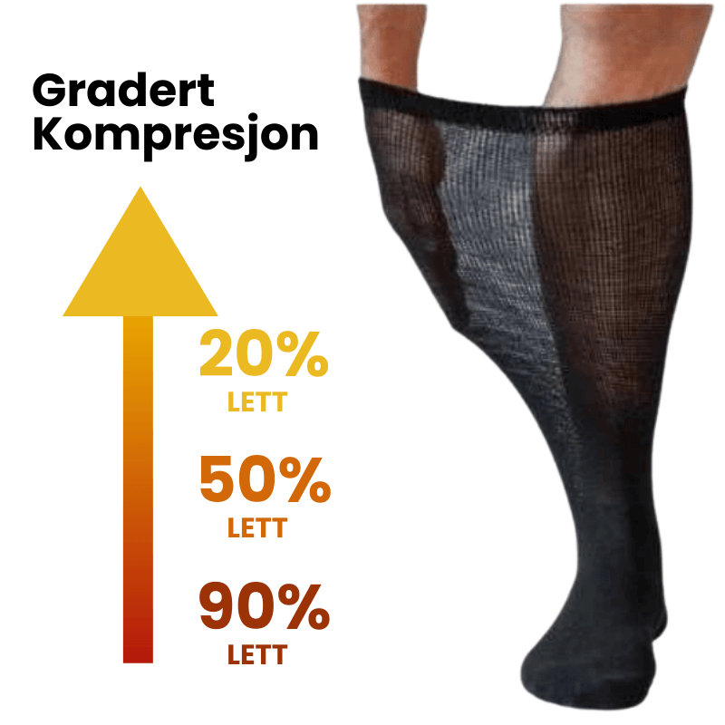 DiaFeet™ - Antihevelsessokker for lindring av diabetisk fot (1+1 PAR GRATIS)