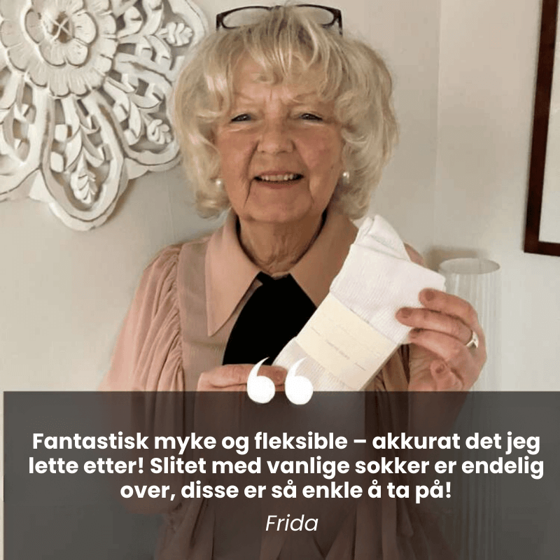 DiaFeet™ - Antihevelsessokker for lindring av diabetisk fot (1+1 PAR GRATIS)