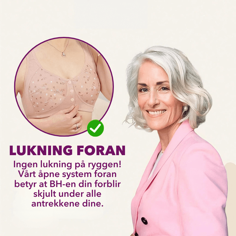 Elena™ -  Perfekt BH for Eldre Kvinner