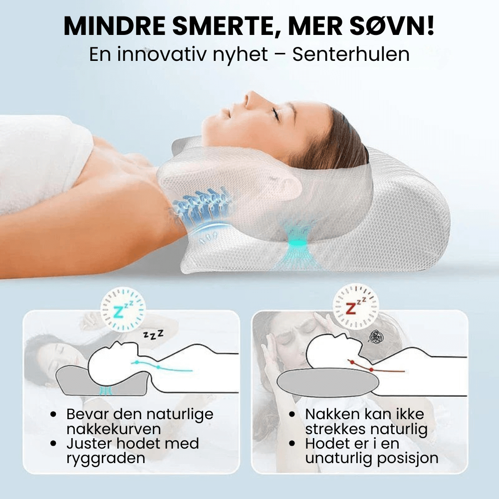 ErgoPillow™ - Premium Memory Foam Pute