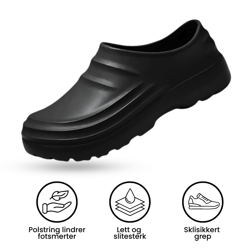 ErgoStep™ - Komfortable og Fleksible Tresko