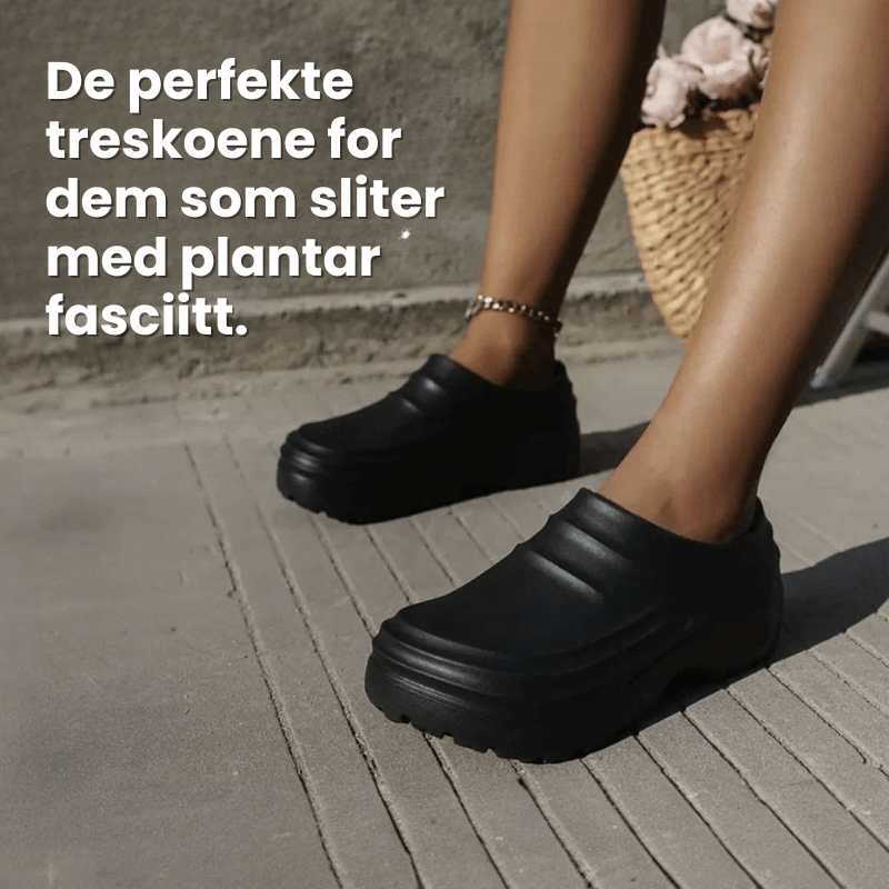 ErgoStep™ - Komfortable og Fleksible Tresko