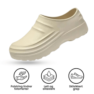 ErgoStep™ - Komfortable og Fleksible Tresko