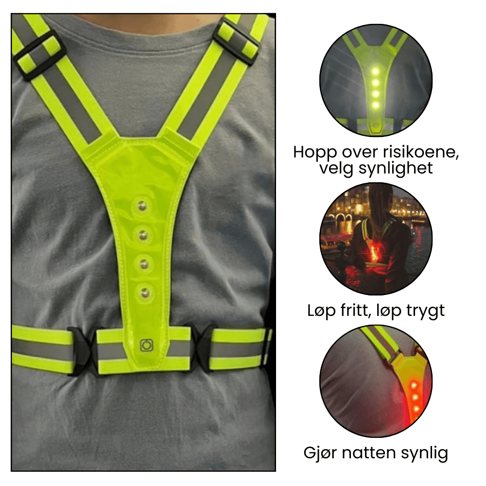 GlowFit™ - Refleksutstyr for Sikkerhet