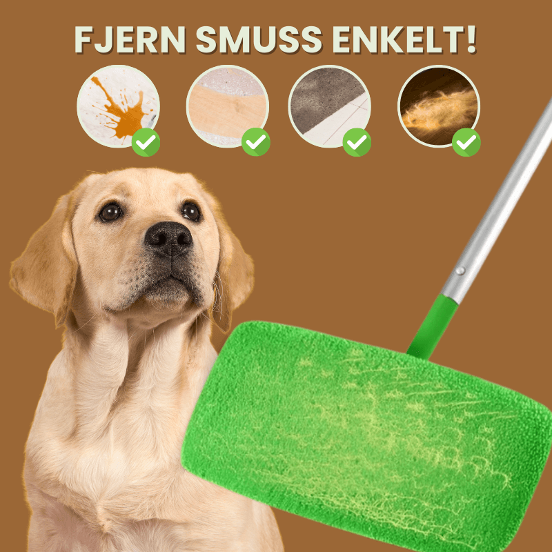 GreenSweep™ - Gjenbrukbare Moppekluter til Swiffer (2+2 GRATIS)