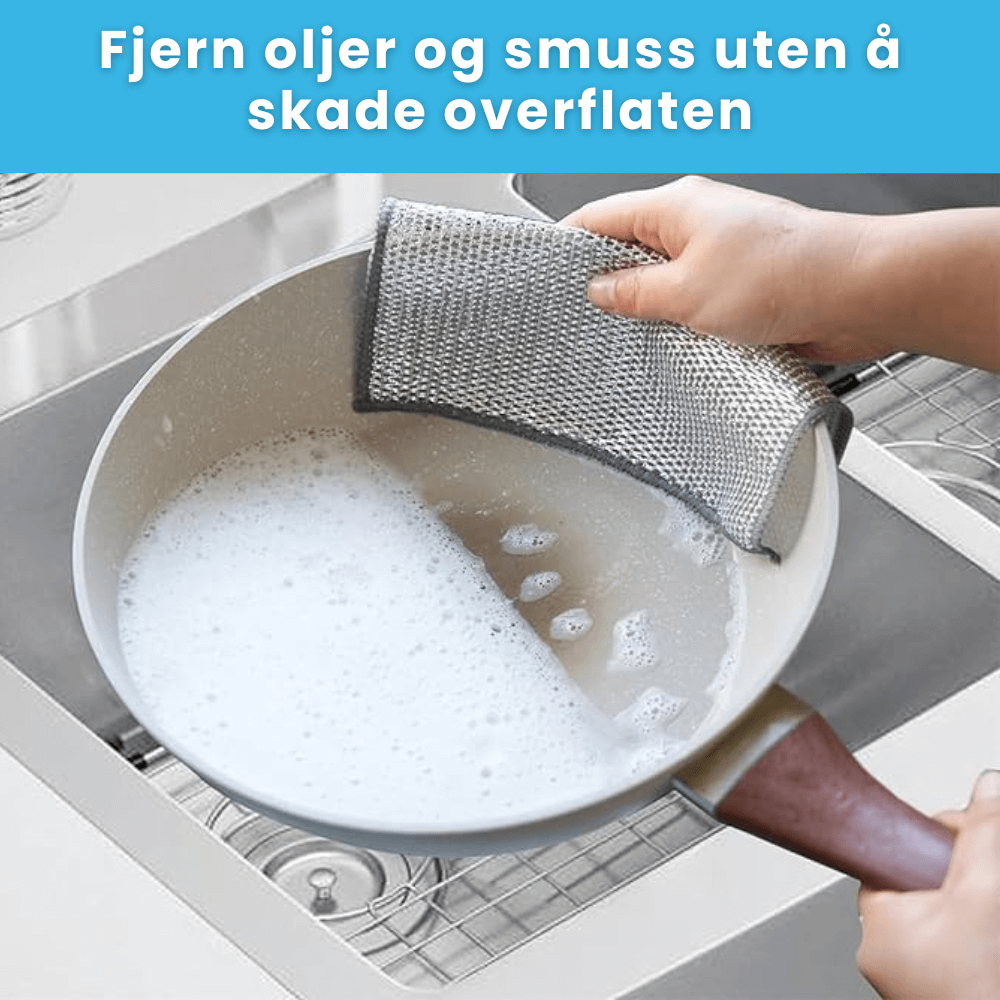 Kraftig Metall Rengjøringsklut (5+5 GRATIS)
