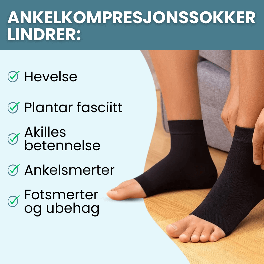 LindreSokk™ - Terapeutiske Kompresjonssokker (1+2 PAR GRATIS)