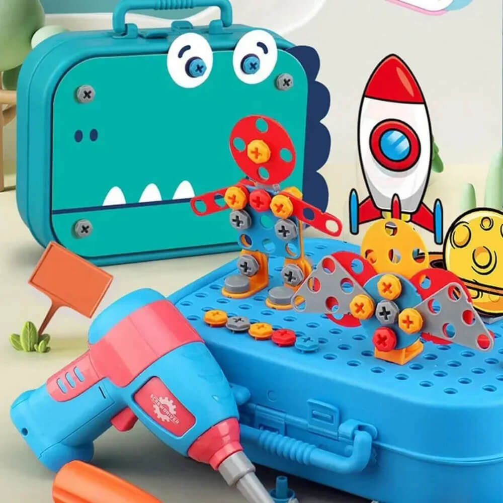 LittleBuilder™ - Montessori Pedagogisk STEM-Byggesett