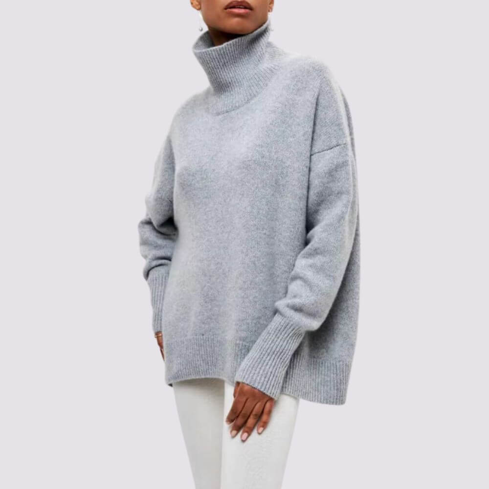 Margaux™ - Oversized Høyhalset Genser