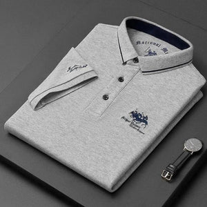 Marque™ - Herrebrodert Polo for en Elegant og Moderne Stil