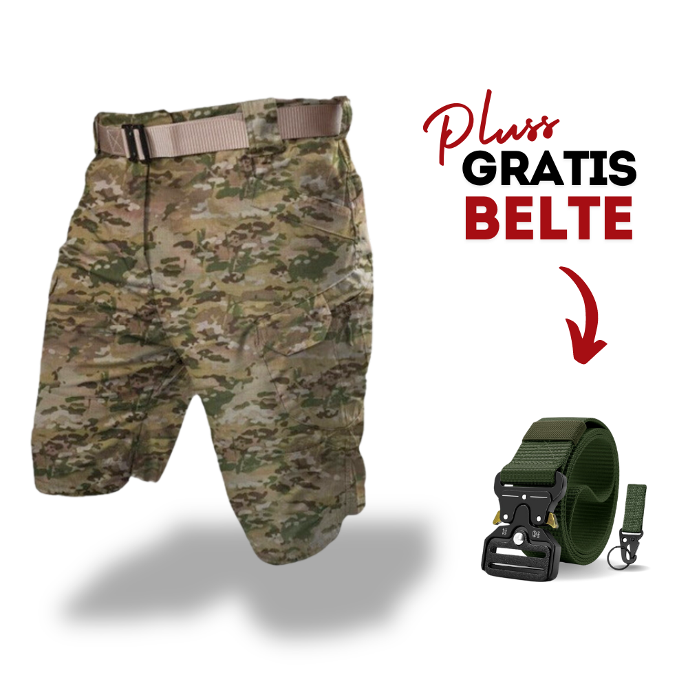 Olav™ - Ultimate Cargo Shorts med 7 Lommer + Gratis Belte