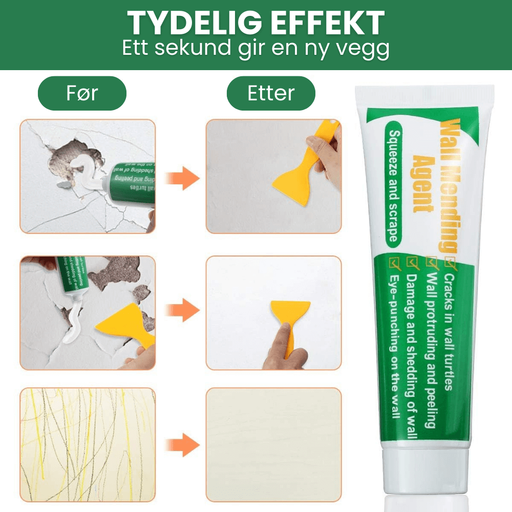 QuickFix™ - Effektiv Veggreparasjonspasta (1+2 Gratis)