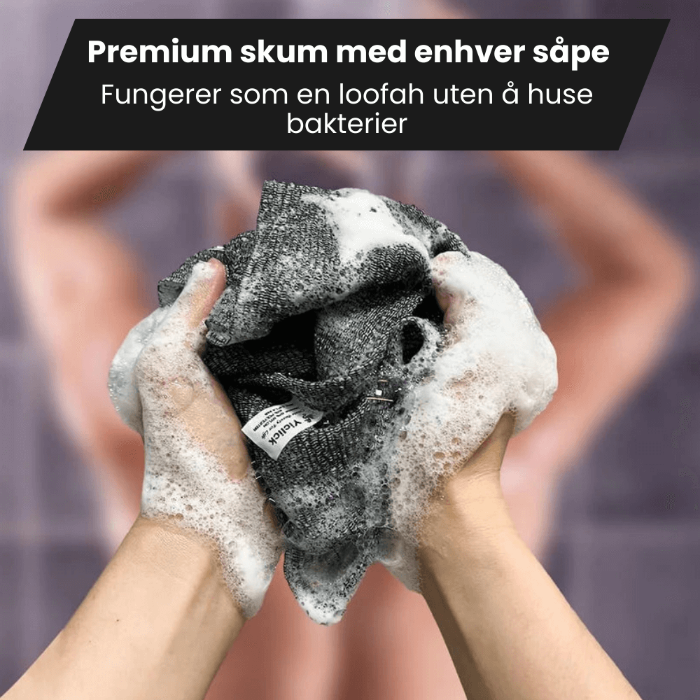 SkinScrub™ – Eksfolierende Hudhåndkle (1+1 Gratis)