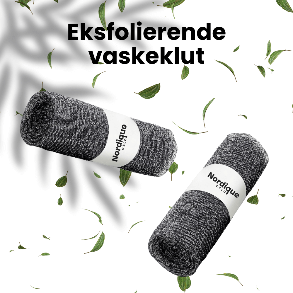 SkinScrub™ – Eksfolierende Hudhåndkle (1+1 Gratis)