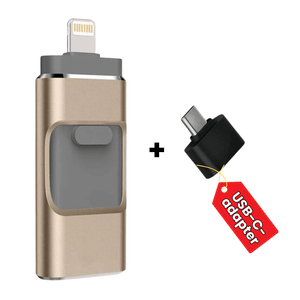 SnapDrive™ - 4-i-1 Høyhastighets USB-minnepinne