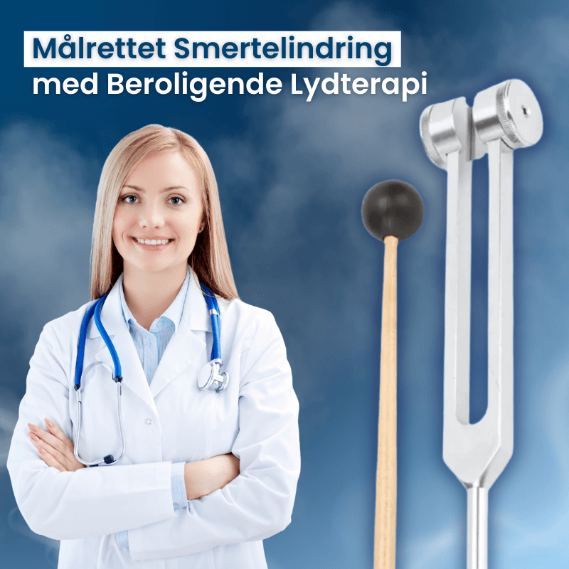 TheraFork™ -  128 Hz Dyphelende vibrasjonsterapi for kropp og sinn