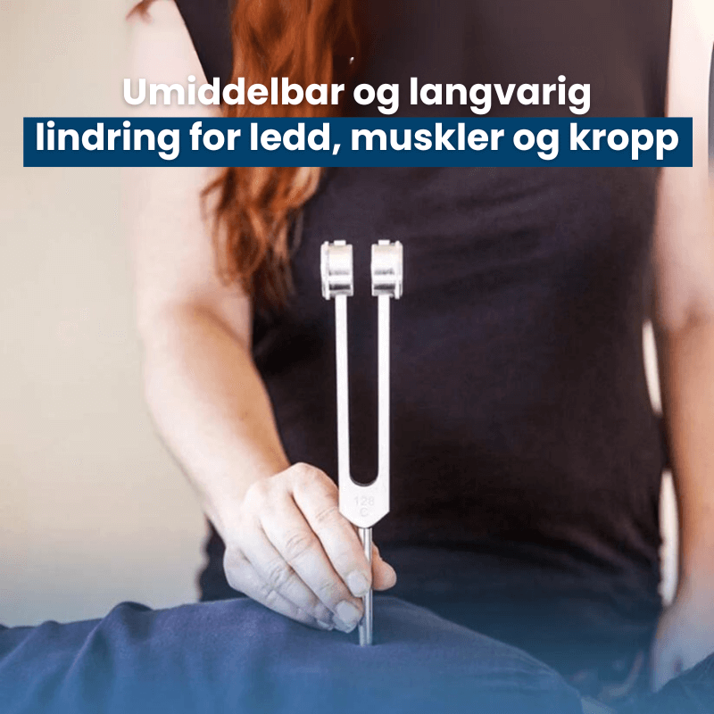 TheraFork™ -  128 Hz Dyphelende vibrasjonsterapi for kropp og sinn