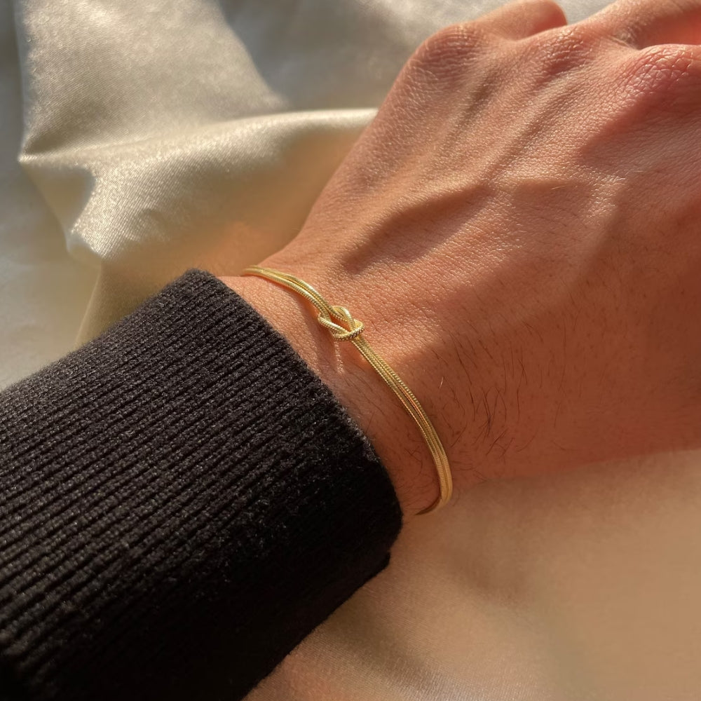 Valoria Armbånd™ - Minimalistisk Knutearmbånd