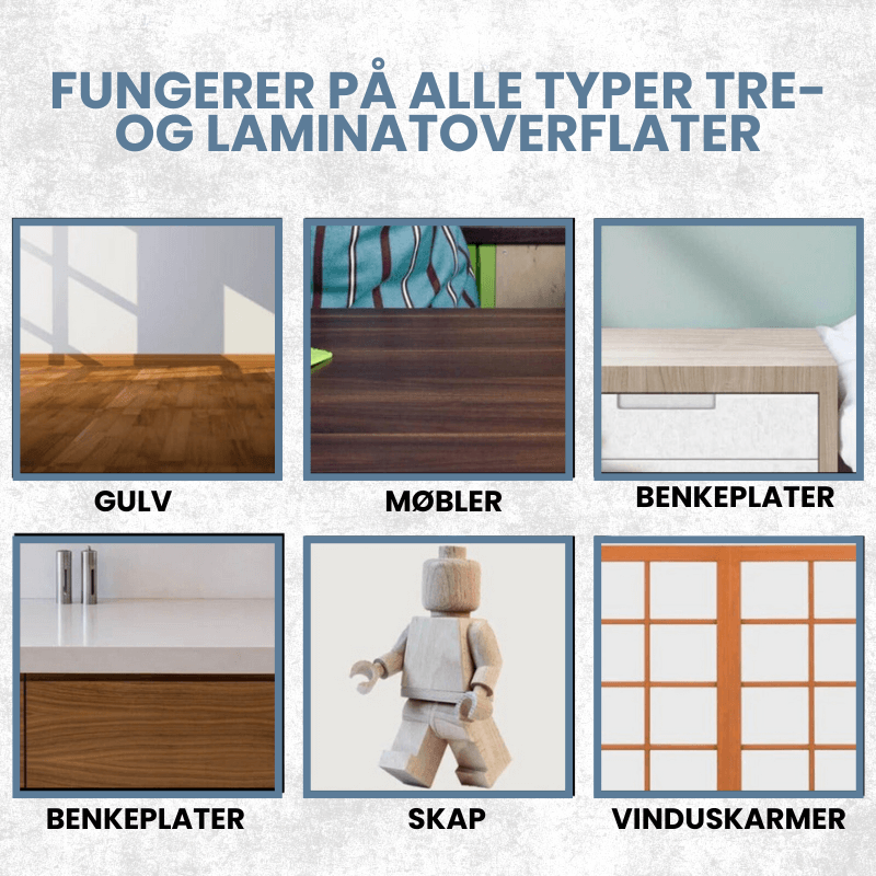 WoodFix™ - Reparasjonssett for møbler, lister og gulv