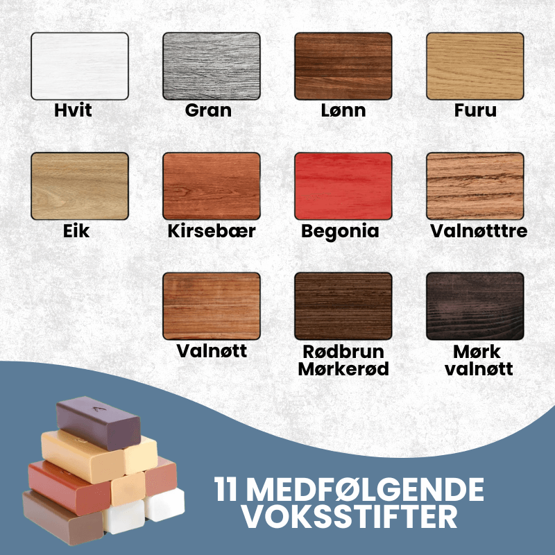 WoodFix™ - Reparasjonssett for møbler, lister og gulv