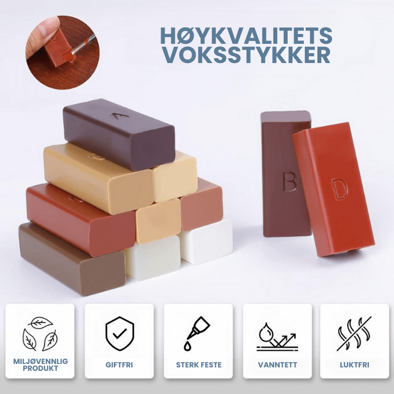 WoodFix™ - Reparasjonssett for møbler, lister og gulv